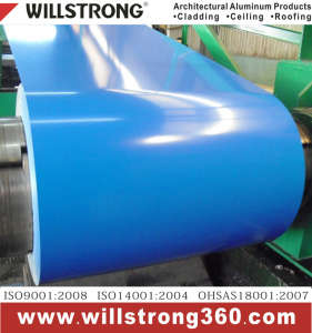 Blue Color Aluminum Coil with PE Coating